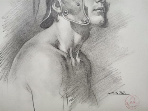 Portrait of knight
