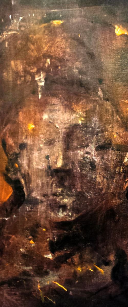 MEMORY MARK HUMAN DESIRE MAN FACE PORTRET ANCIENT PERENNIAL WE ARE ENRGY KLOSKA by Kloska Ovidiu