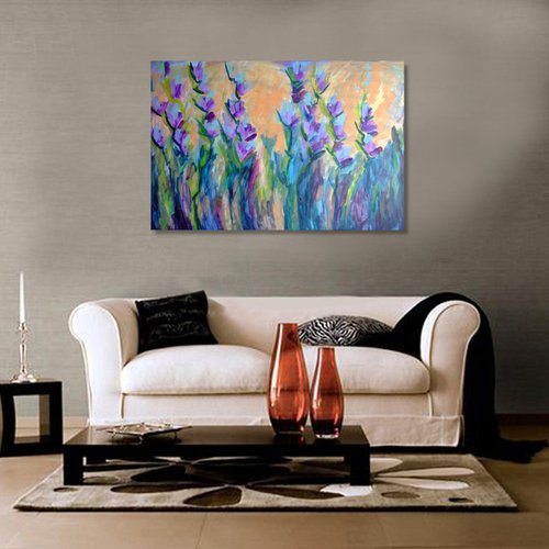 Irises. Inspired by Van Gogh #01 by Marina Krylova