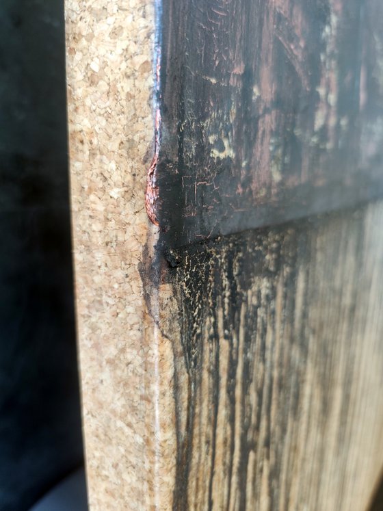 Black Copper N.º 2 (On Cork)