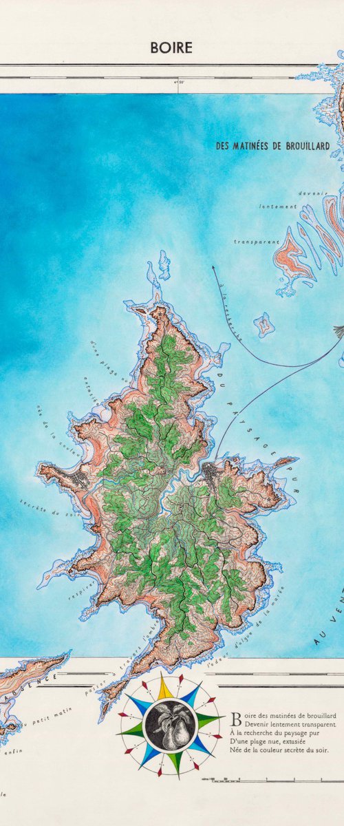 Boire - Imaginary map by Kishkindha