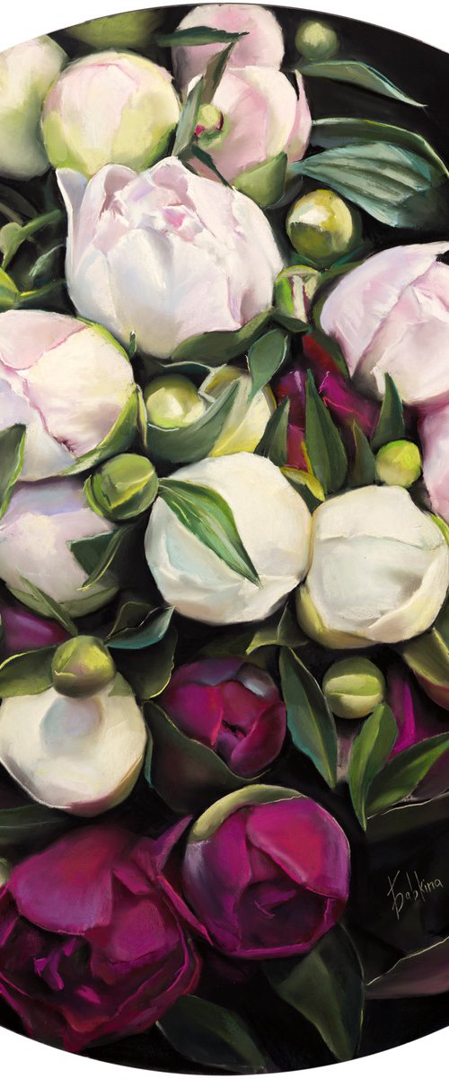 Peonies#1 by Oxana Babkina