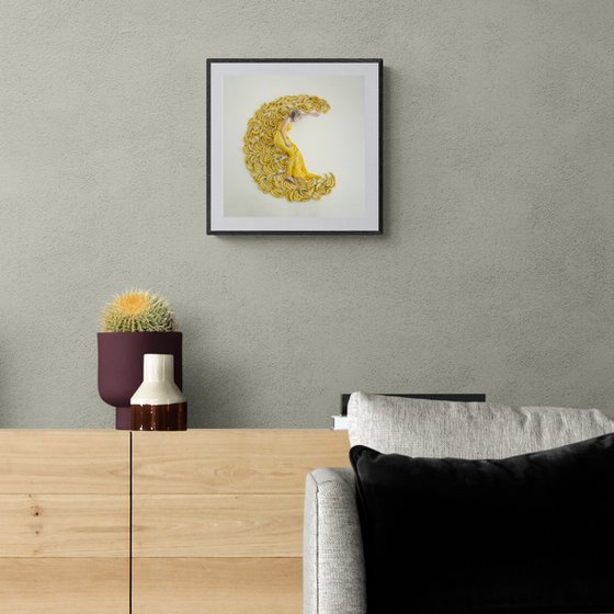 Synesthetic Letters - C (Framed)