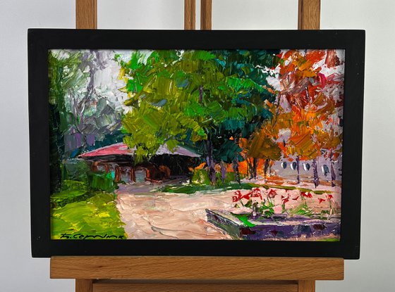 A Walk through the City Park