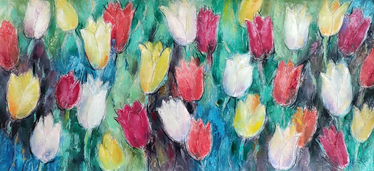 Spring Tulip by Valentina Yevmenenko