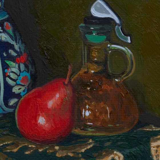 Still life with sunflowers