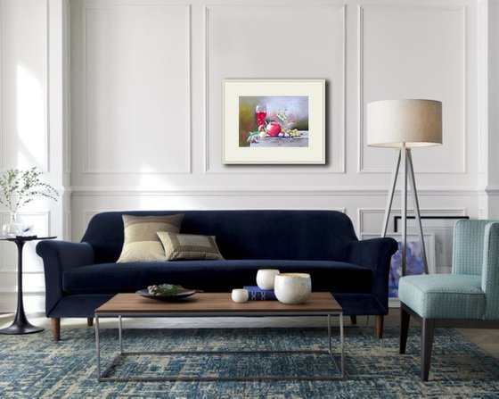 Pomegranate and Red Wine