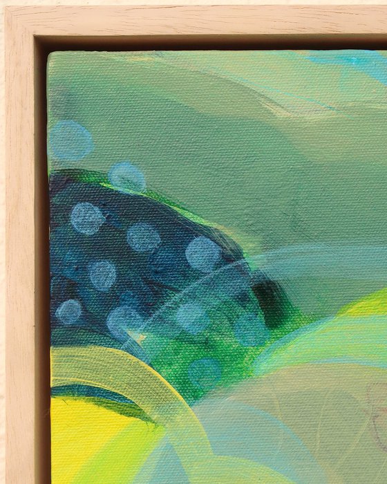 Blue Spotty Landscape