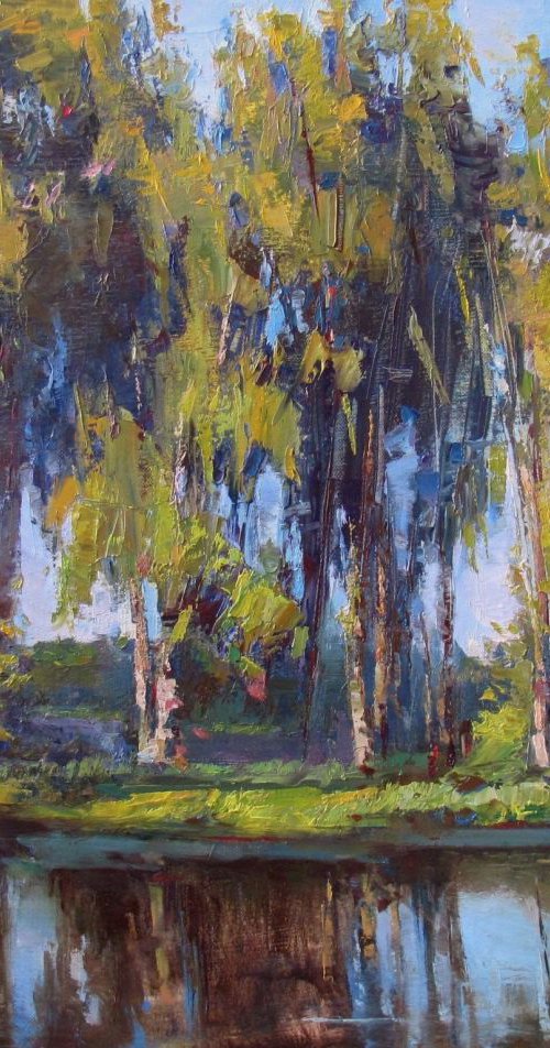 By the river by Tetiana Shendryk