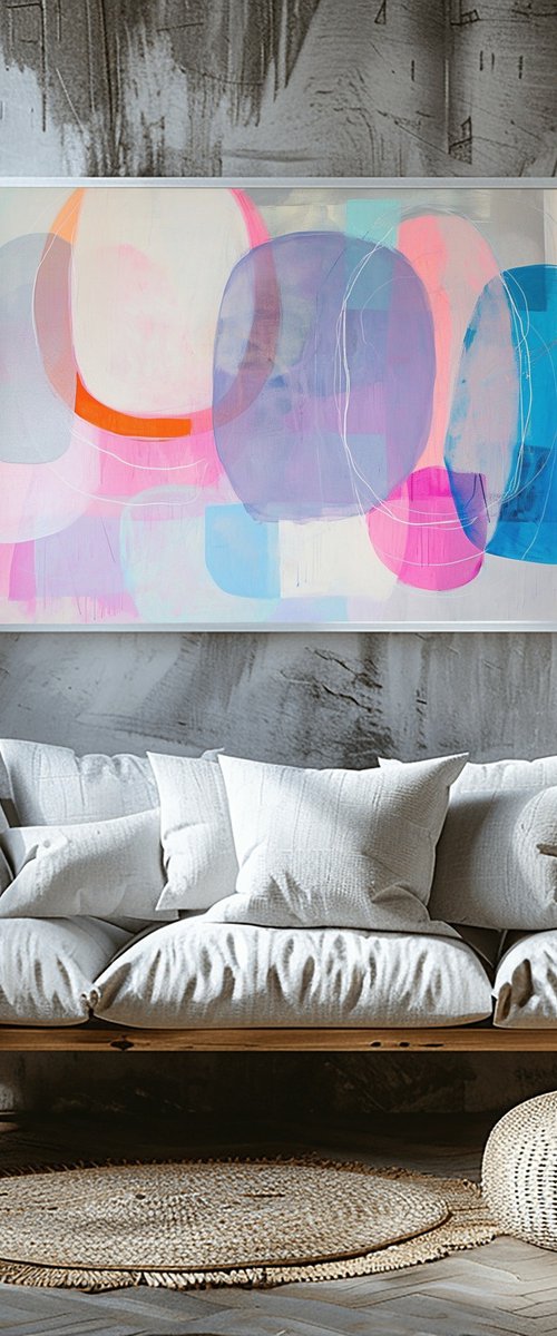 Soft blue and pink tints by Sasha Robinson