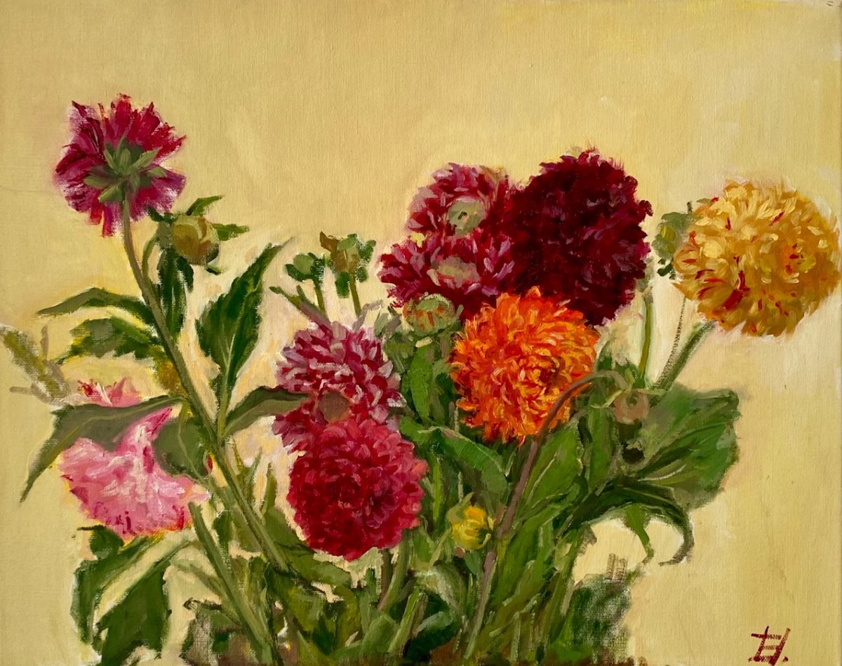 Blooms Of Life By Elena Bulatova, 20 X 16, Artwork For Sale On Artfinder