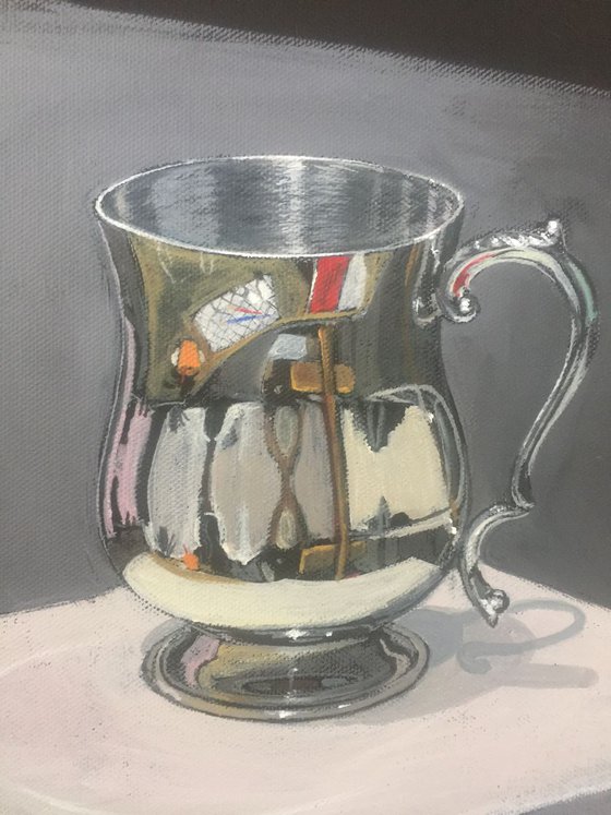 Silver tankard