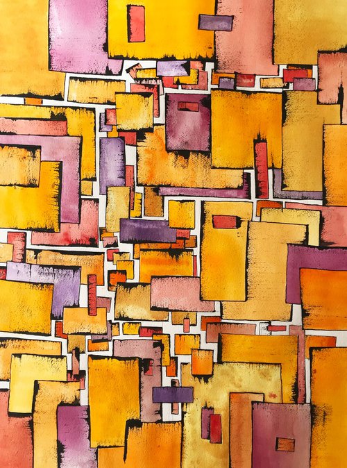 Tiles V by Simon Beesley