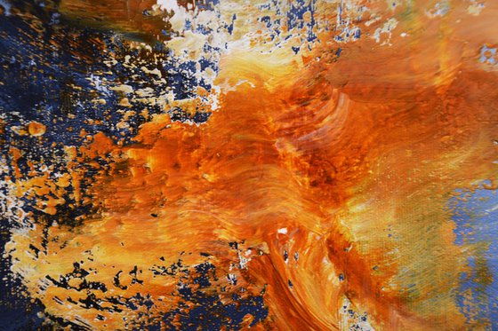 Echoes in Blue and Fire