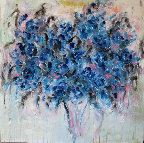 Blue flowers