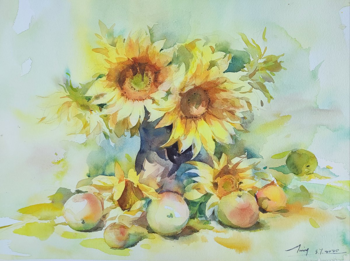 Sunflowers 3 by Jing Chen