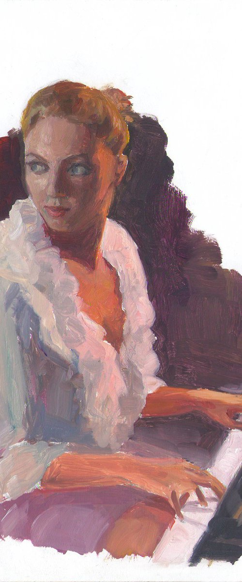 Piano player #3 by Vachagan Manukyan