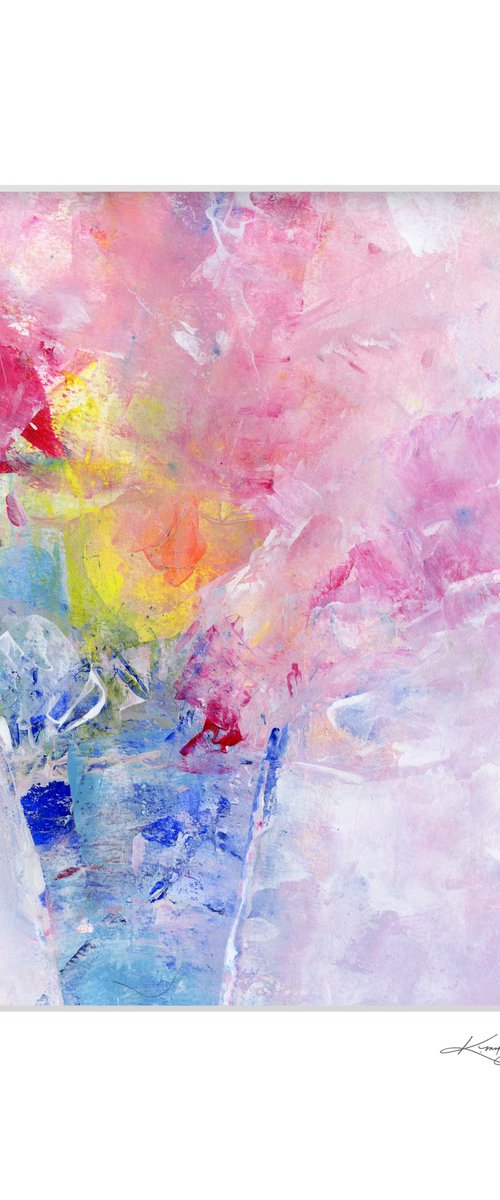 Flowers In Vase 21 by Kathy Morton Stanion