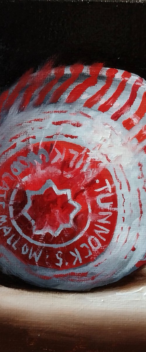 Tunnocks Tea Cake  still life by Jane Palmer Art