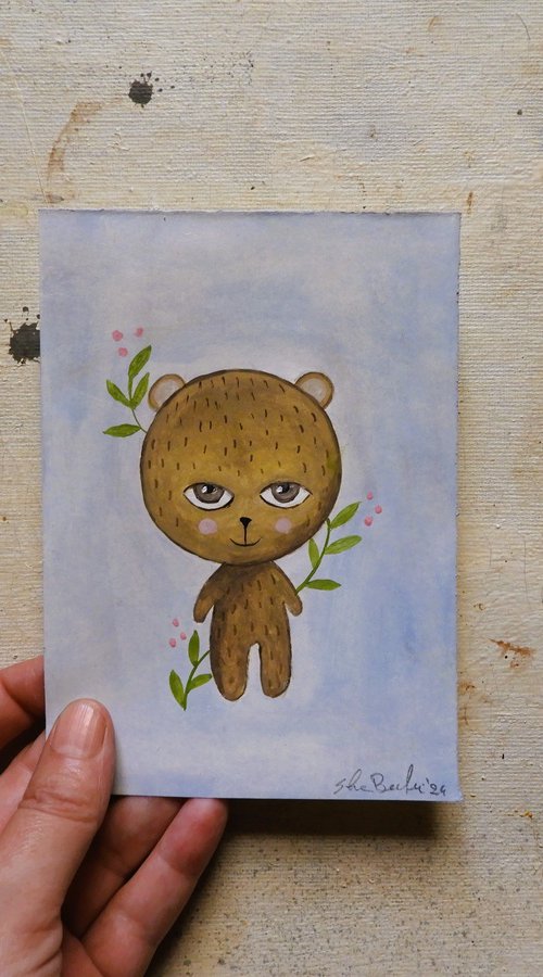 The teddy bear by Silvia Beneforti