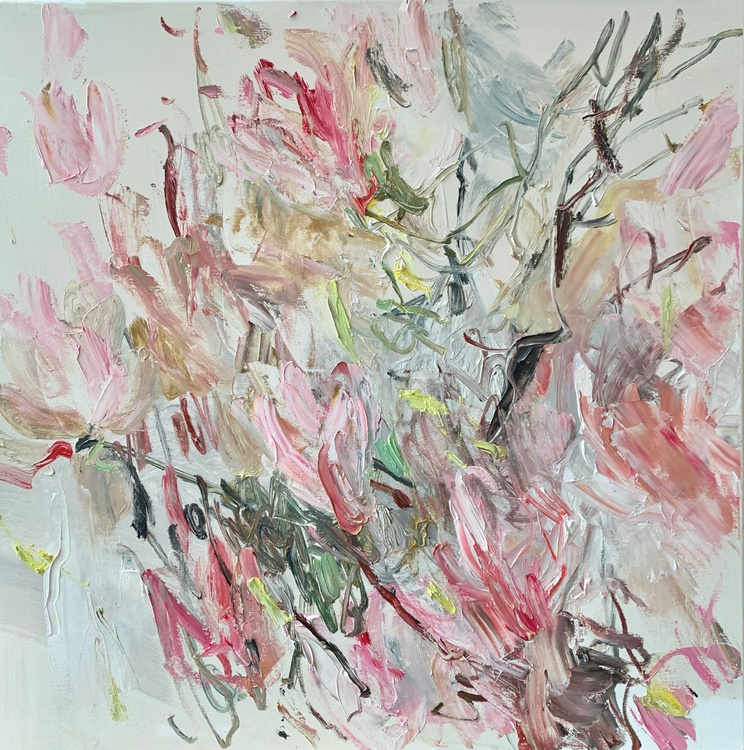 Magnolia Oil Painting By Lilia Orlova Holmes Artfinder