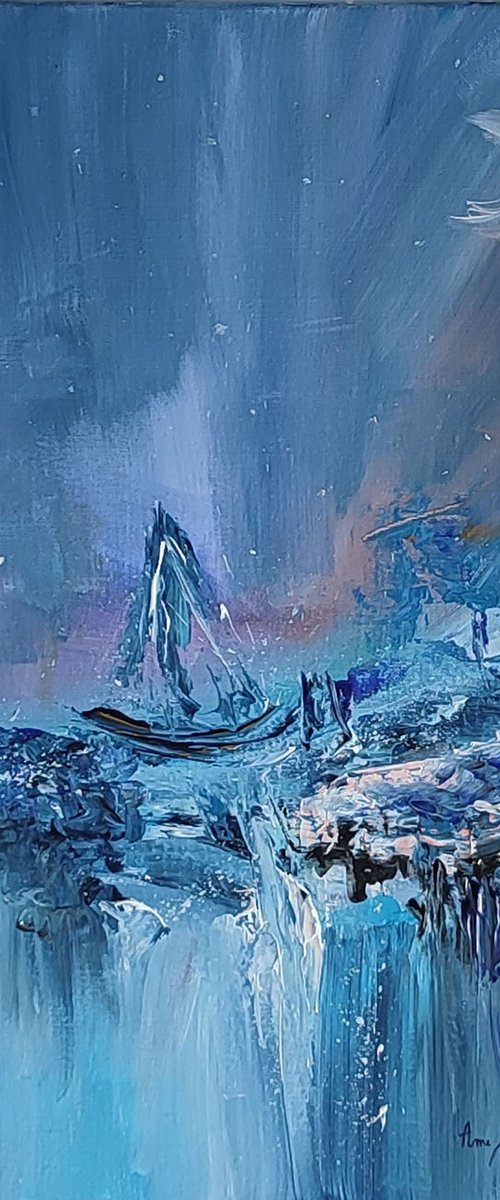 L'homme sur l'eau by ÂME SAUVAGE