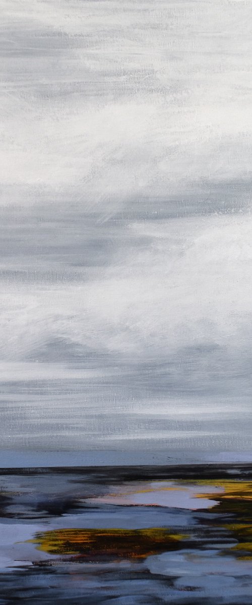 Cloudy sea by Cristian Valentich