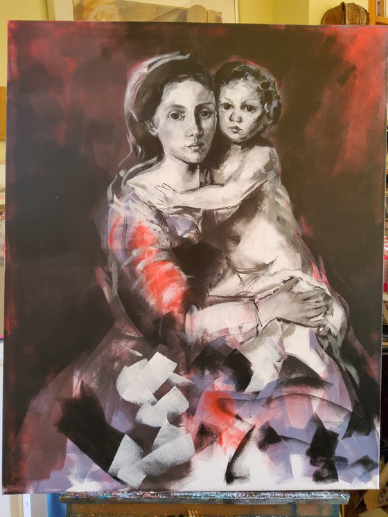 Madonna and child 14