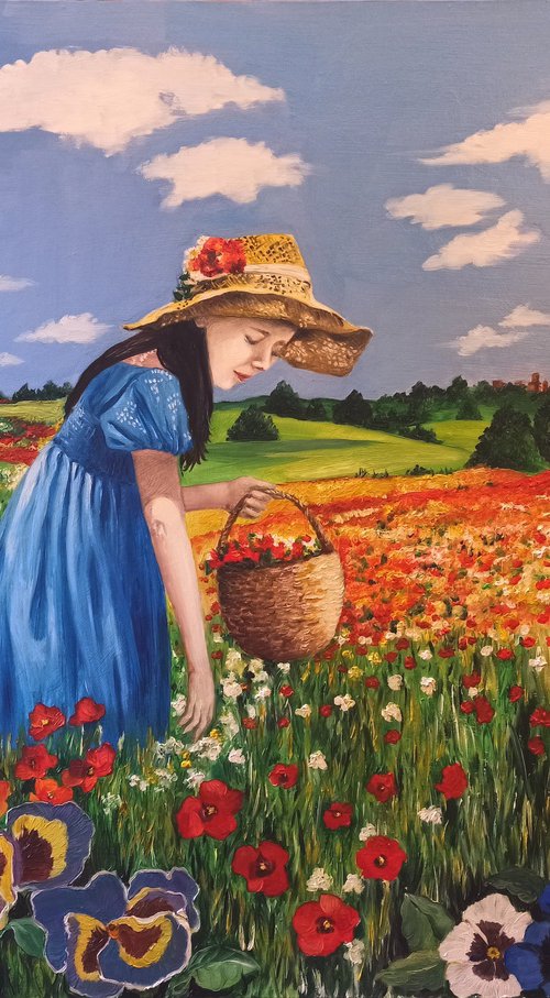 Spring landscape by Anna Rita Angiolelli