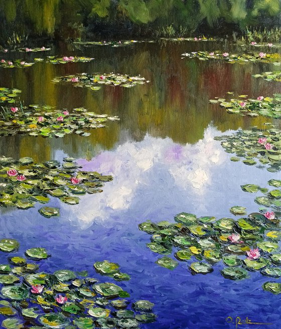Impression. Water lilies 3