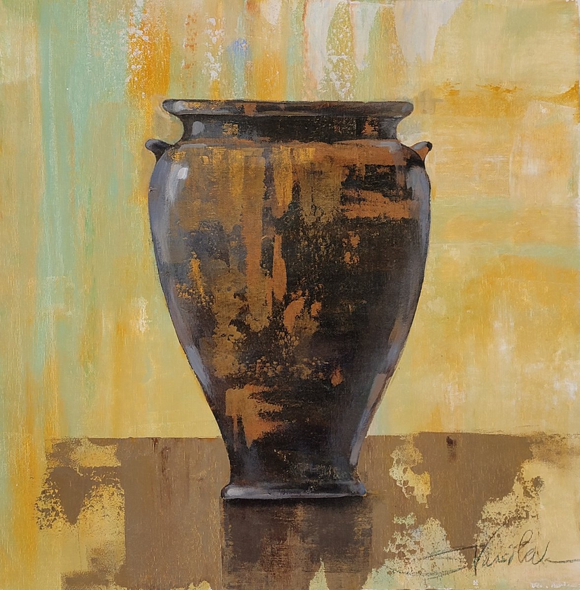 Glazed Pot II by Silvia Vassileva