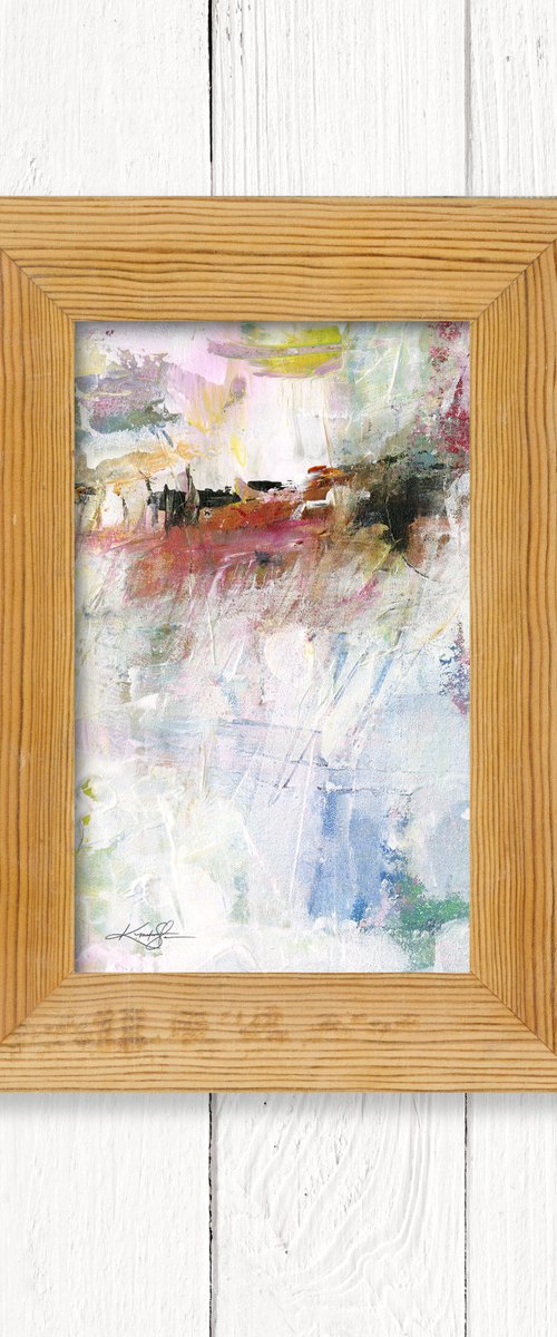 Awakening Spirit 2 - Framed Abstract Painting by Kathy Morton Stanion by Kathy Morton Stanion