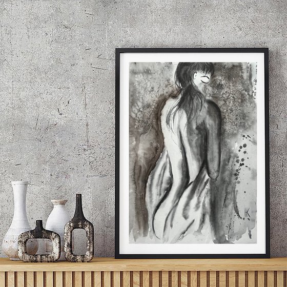 Woman Nude Original Painting
