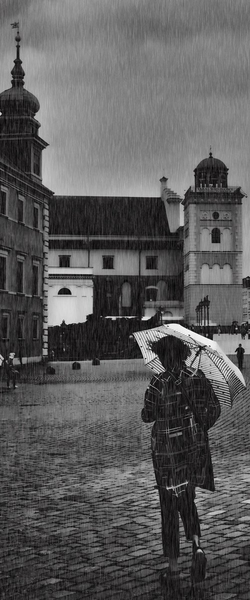 " Rain in Warsaw "  Limited Edition 1 / 15 by Dmitry Savchenko