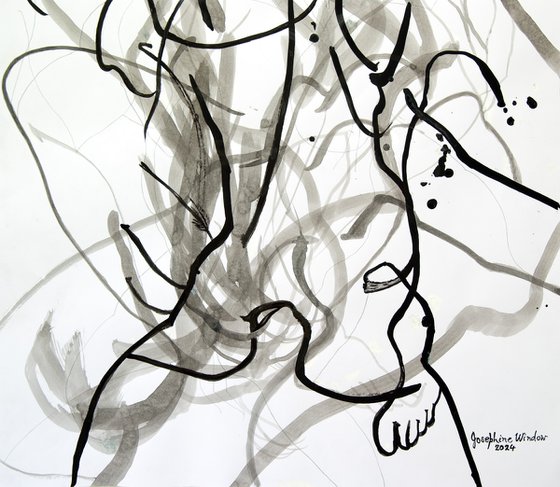 Ink Brush Drawing 14
