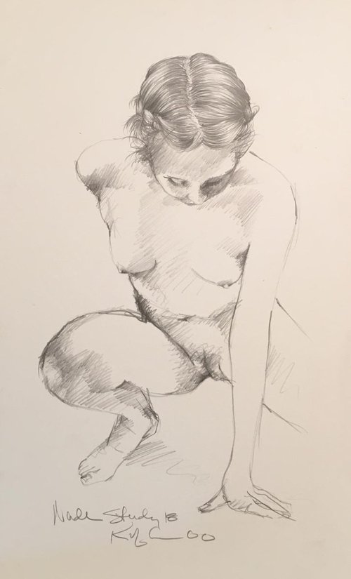 Nude Study #18 by David Kofton