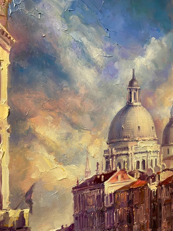 "Venice"original oil painting