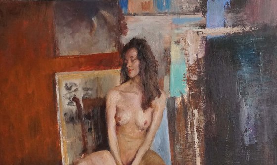 Julya in studio