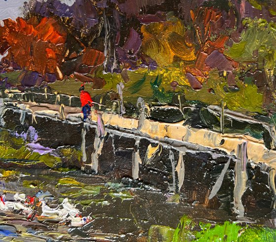 Ducks on the lake