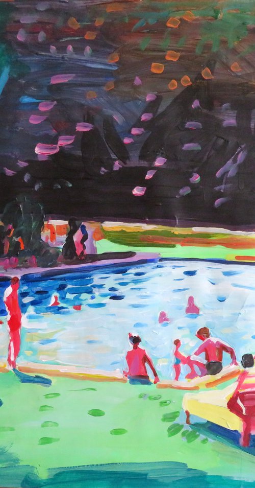 Pool in the woods 2 by Stephen Abela