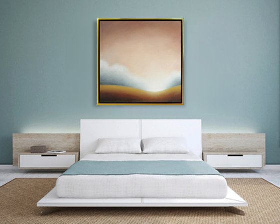 Large Abstract Landscape I 100×100