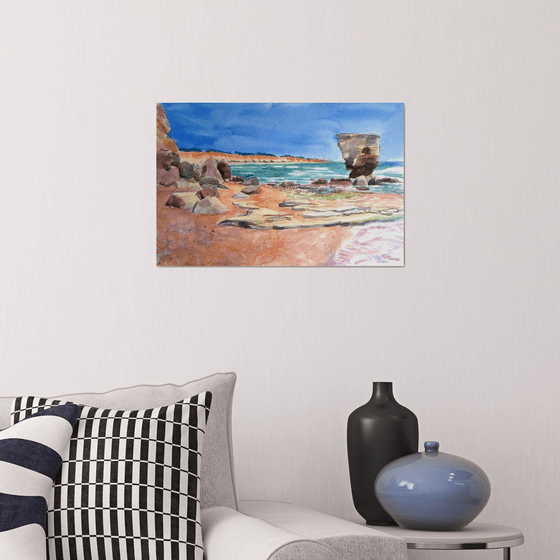 Rocky Beach on the Algarve