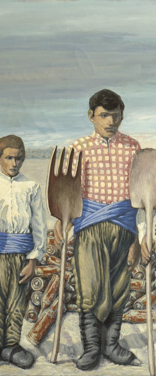 Work the land before sowing. by Antonio Mele