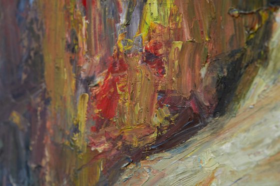 Seated Nude in Profile