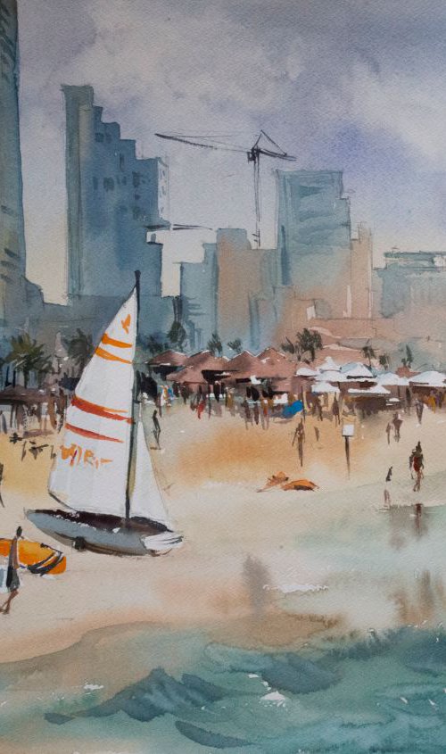 Gordon Beach, Israel by Sophie Rodionov