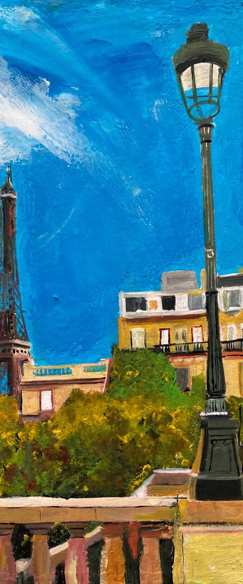 Bright And Sunny Paris In The Afternoon by Andrew  Reid Wildman