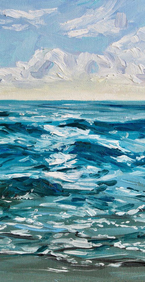 Coastal Glow (Study) by Liza Illichmann