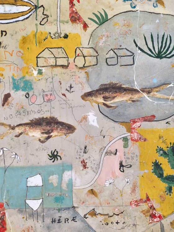 Walking down the track