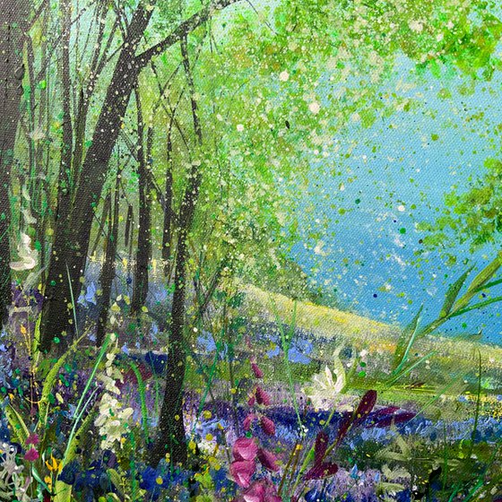 Spring Bluebells and Wild Flora