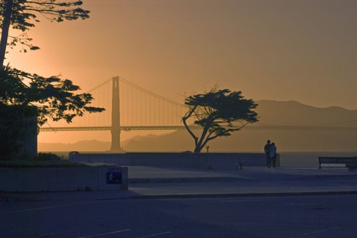 Golden Golden Gate by Eugene Norris